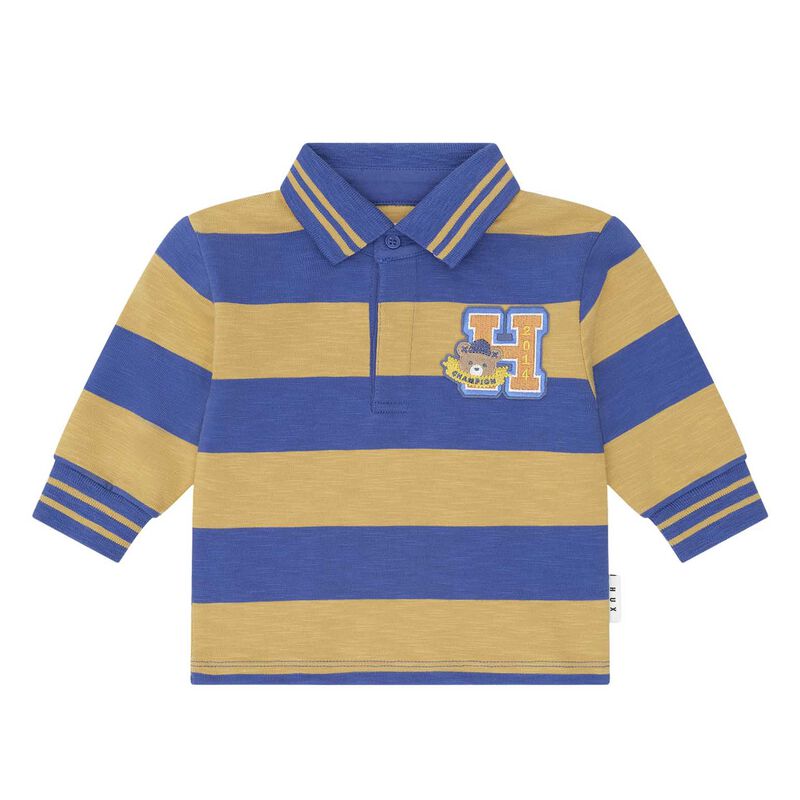 Huxbaby Collegiate Hux Stripe Rugby 1-2Y image number 0